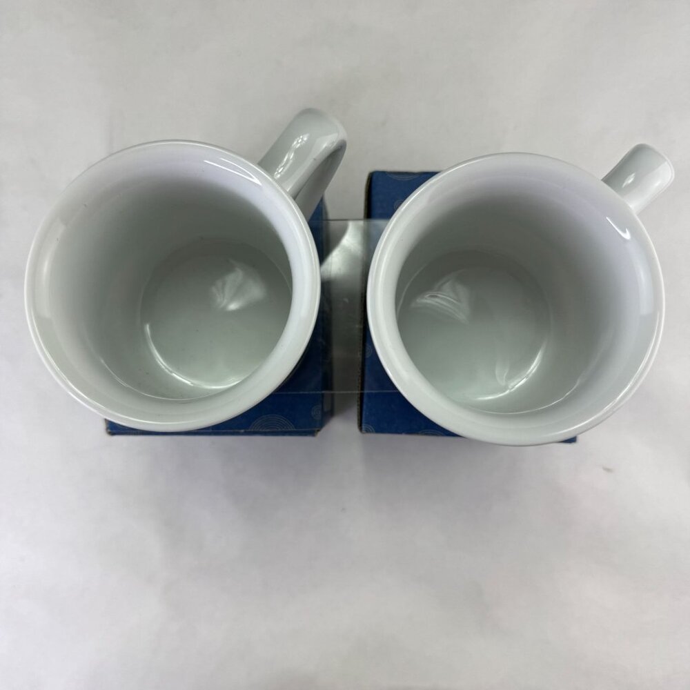 Vintage China Pete's Okinawa Japan Coffee Mugs Set of 2 With Box - Picture 6 of 8